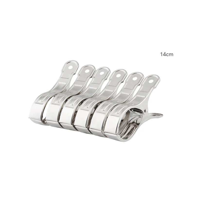 14cm 201 Stainless Steel Cloth Laundry Clips Drying Pins Towel Clips with Spring Stainless Steel Cloth Pegs, Silver
14cm 201 Stainless Steel Cloth Laundry Clips Drying Pins Towel Clips with Spring Stainless Steel Cloth Pegs, Silver