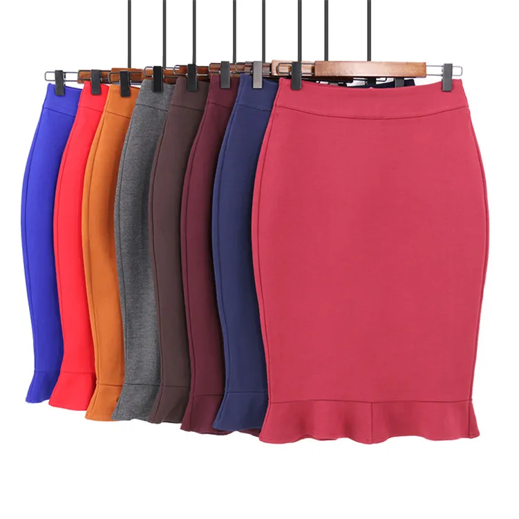Wholesale sexy skirt High Waist pencil bodycon Fishtail women skirts, Customized color
Wholesale sexy skirt High Waist pencil bodycon Fishtail women skirts, Customized color