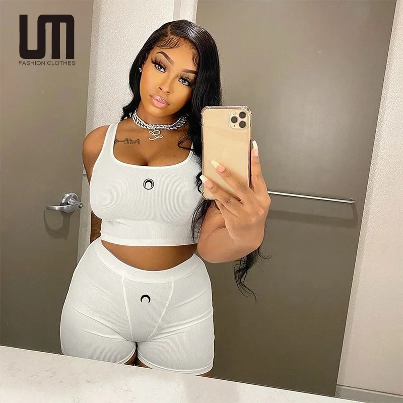 Liu Ming 2022 Summer Women Sexy Printed Tank Tops 2 Piece Fitness Running Sports Shorts Set, Customized color
Liu Ming 2022 Summer Women Sexy Printed Tank Tops 2 Piece Fitness Running Sports Shorts Set, Customized color