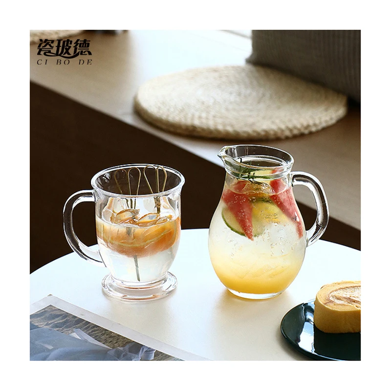 Huge Capacity Crystal Transparent glass cup drinking water Tea Coffee clear handle Hot Beverages glass drinking set
Huge Capacity Crystal Transparent glass cup drinking water Tea Coffee clear handle Hot Beverages glass drinking set