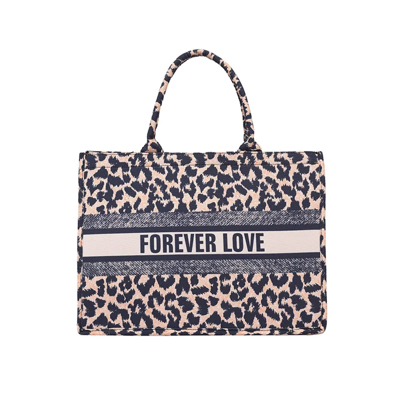 FOREVER LOVE Fashion Women Tote Bag Luxury Designer Handbags For Women Ladies Big Size Leopard Shopping Bags
FOREVER LOVE Fashion Women Tote Bag Luxury Designer Handbags For Women Ladies Big Size Leopard Shopping Bags