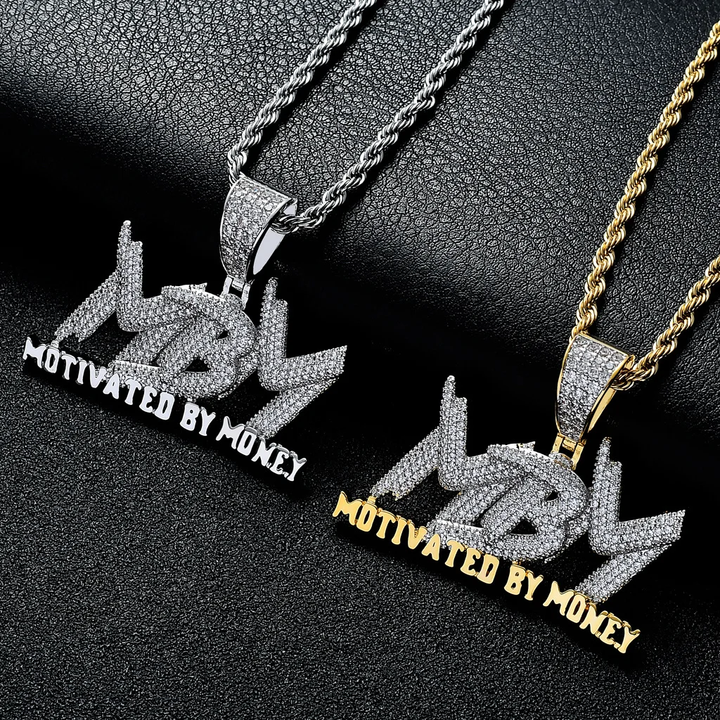 Shangjie OEM Fashion Motivated By Money Pendants for Necklace Hip Hop Gold Plated Jewelry Necklace Zircon Men Necklace, Gold/ silver
Shangjie OEM Fashion Motivated By Money Pendants for Necklace Hip Hop Gold Plated Jewelry Necklace Zircon Men Necklace, Gold/ silver