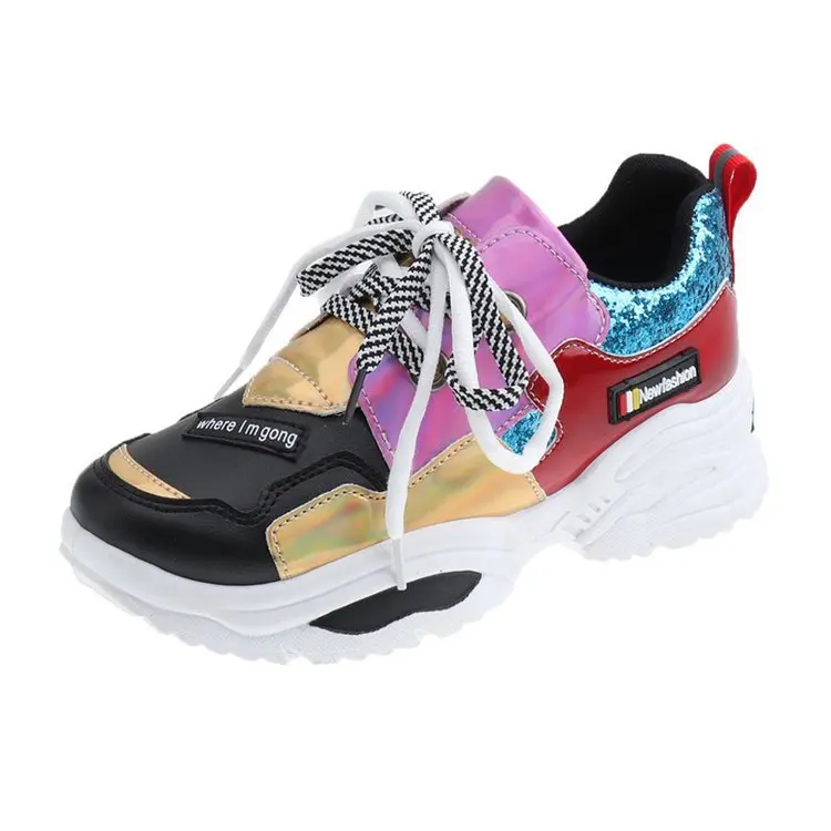 Wholesale Fashion Sports Shoes Casual Platform Women Sneakers Shoes, As shown in figure
Wholesale Fashion Sports Shoes Casual Platform Women Sneakers Shoes, As shown in figure
