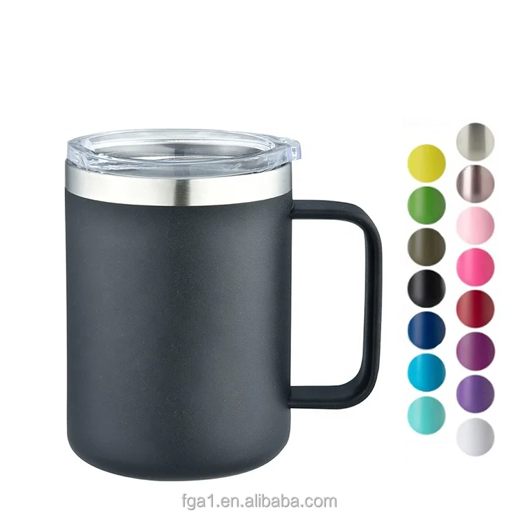 FGA 2020 Eco friendly stainless steel powder coating vacuum coffee mug with lid for office, Blue, red, white,black
FGA 2020 Eco friendly stainless steel powder coating vacuum coffee mug with lid for office, Blue, red, white,black