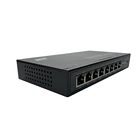 Ethernet Switch 8 Port Network Switch JWM OEM 10/100/1000M 8 Ports Gigabit CCTV Network Ethernet Catv Optical POE Switch