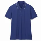 New latest custom summer cotton spandex causal polo t shirt for men