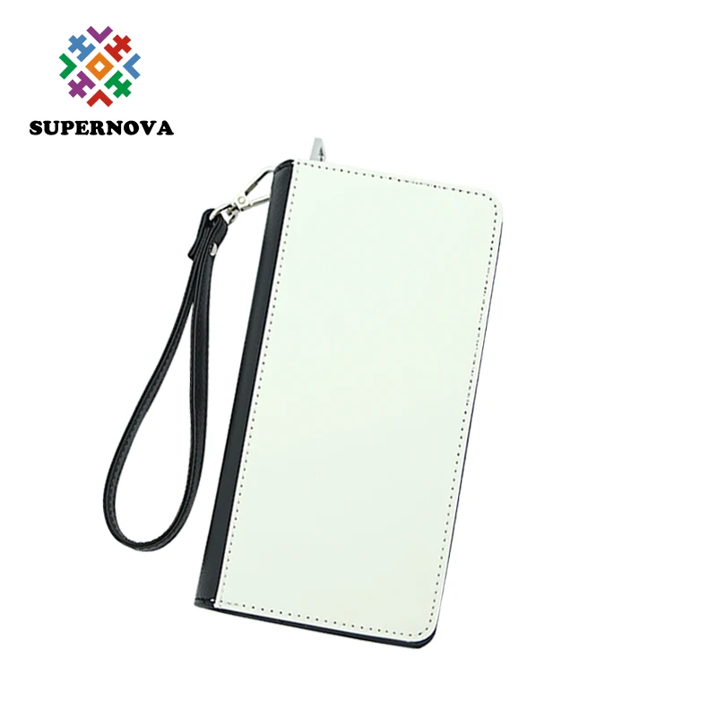 PU Leather Custom Printing Zipper Long Sublimation Wallets With Wrist Strap, Black, rose pink
PU Leather Custom Printing Zipper Long Sublimation Wallets With Wrist Strap, Black, rose pink