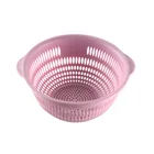 Plastic Colander Fruit And Vegetable Washing Basket Multi-functional Drained Basket For Kitchen Use