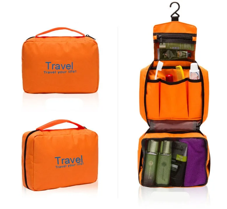 Portable Cosmetic Travel Larger Capacity Expandable Polyester Waterproof Hanging Wash Cosmetic Bag, Customized
Portable Cosmetic Travel Larger Capacity Expandable Polyester Waterproof Hanging Wash Cosmetic Bag, Customized