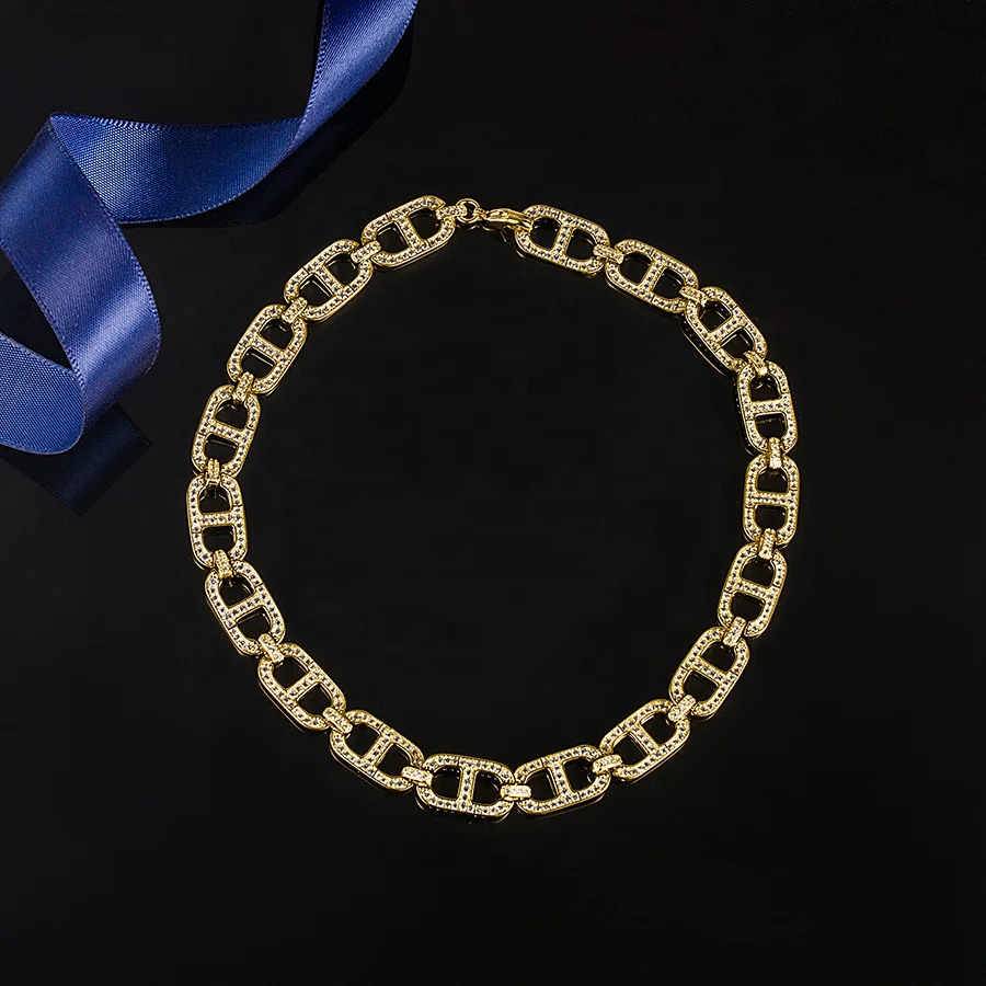 New Fashion 14K Gold Plated 925 Sterling Silver Micro Pave CZ Choker Necklaces For Women
New Fashion 14K Gold Plated 925 Sterling Silver Micro Pave CZ Choker Necklaces For Women