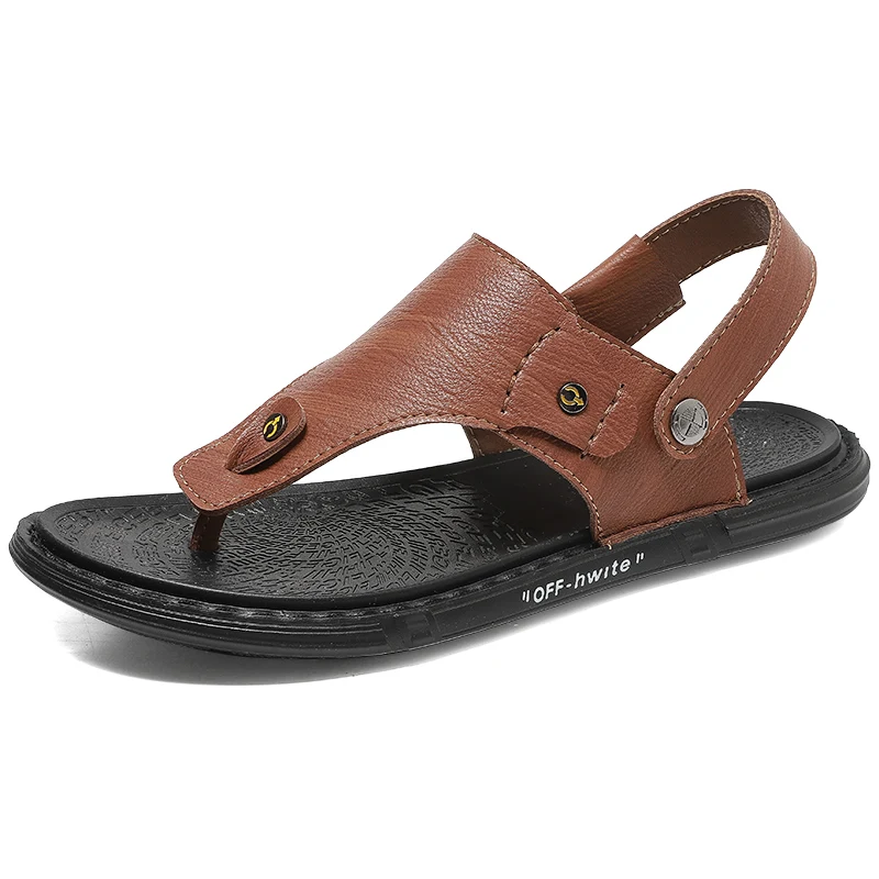 casual Slippers men flat microfiber leather men sandals pu summer sandals for men, Picture
casual Slippers men flat microfiber leather men sandals pu summer sandals for men, Picture