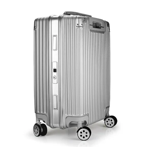 Universal Wheel Fingerprint Lock Trolley Suitcase Travel Luggage Single Zipper & Hasp Alligator Polyester National Satchels
Universal Wheel Fingerprint Lock Trolley Suitcase Travel Luggage Single Zipper & Hasp Alligator Polyester National Satchels