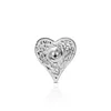 Most selling products simple badge broken heart silver color lapel pin