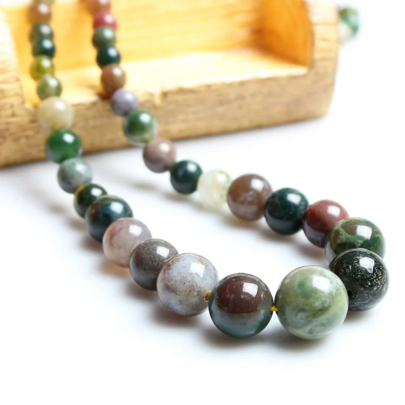 onyx 6-14mm Quartz Semi-precious Stone Beaded Necklace,Party Gift Nature Stone Necklace For Women, Green
onyx 6-14mm Quartz Semi-precious Stone Beaded Necklace,Party Gift Nature Stone Necklace For Women, Green