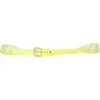 Factory Wholesale fashion hot selling Fluorescent color yellow pvc custom women belt