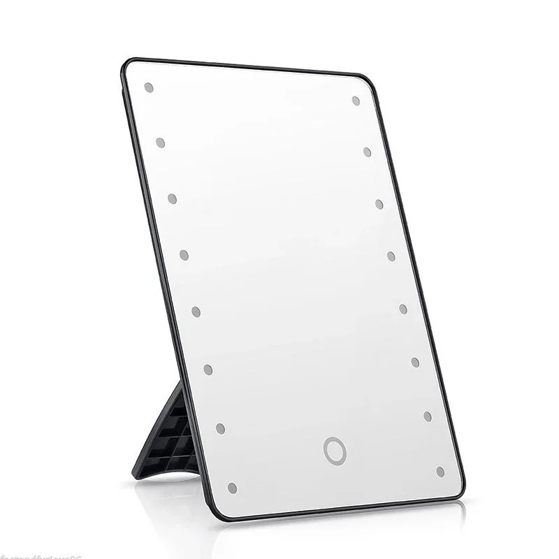 Hot selling wholesale square shape ladies mirror fashion women batteries 16 led touch screen table makeup mirror, White/black/pink
Hot selling wholesale square shape ladies mirror fashion women batteries 16 led touch screen table makeup mirror, White/black/pink