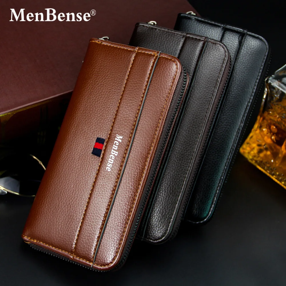 Wholesale A popular leisure multi-functional man's handbag Korean version business wallet long zipper mobile phone bag
Wholesale A popular leisure multi-functional man's handbag Korean version business wallet long zipper mobile phone bag