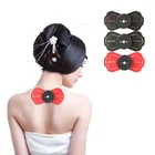 Mini Rechargeable Electric Vibrating Pulse Shoulder Back Massager EMS Neck Stimulation Massager For Pain Relief