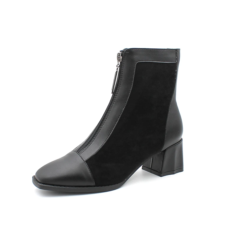 Square toe women boot spring autumn winter ankle thick heel heel 2021 boots for ladies
Square toe women boot spring autumn winter ankle thick heel heel 2021 boots for ladies