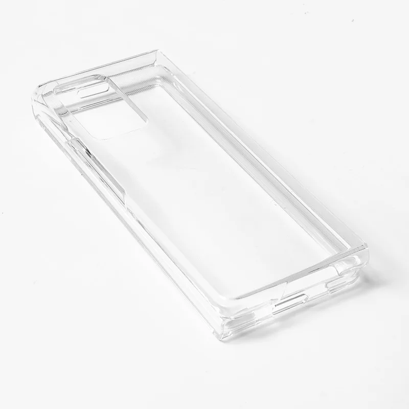 2020 New Phone Case Ultra-Thin Transparent Clear PC Hard Protective Case For Samsung Galaxy Z Fold 2 5G