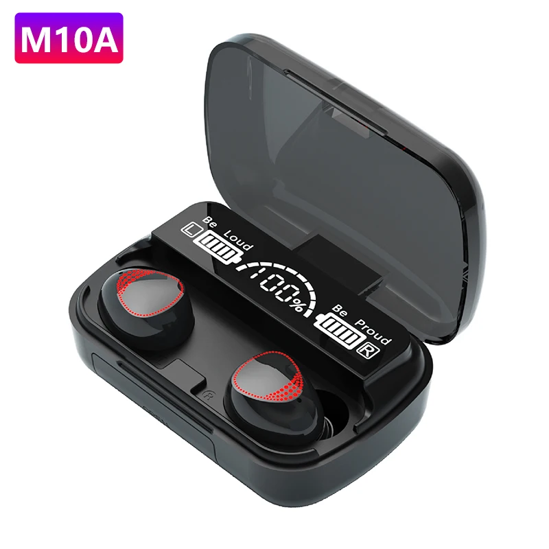 New M10A TWS Wireless Earphone BT 5.1 Earbuds Hifi Stereo Music Headsets Waterproof 3D Touch Headphones
New M10A TWS Wireless Earphone BT 5.1 Earbuds Hifi Stereo Music Headsets Waterproof 3D Touch Headphones