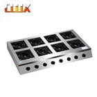 Burners Gas 2/3/4/6/8/10tablegas Gas Stove 6 Burners Gas Stove/cooking Gas Cooktop/tempered Glass Gas Hob