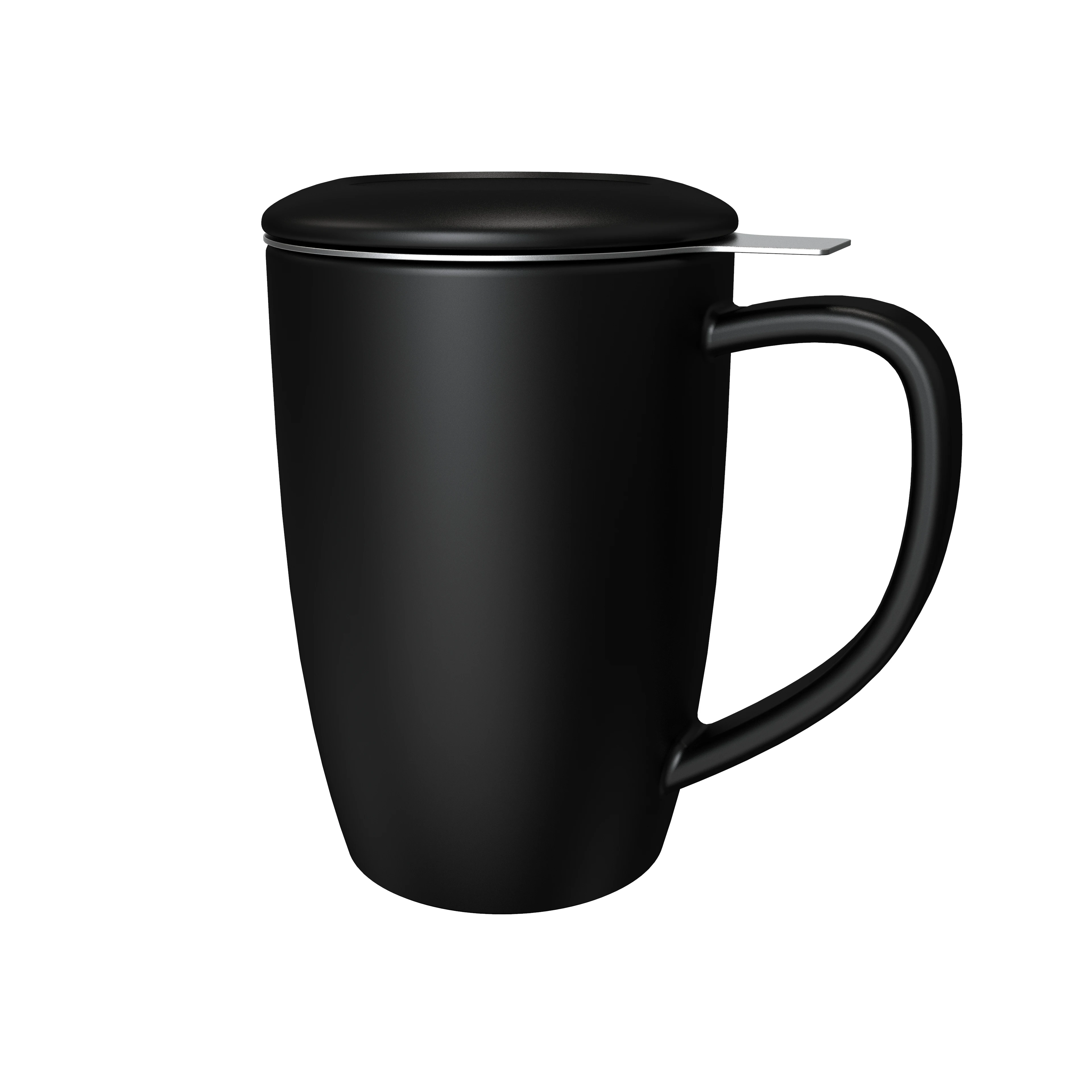 All ceramic modern 450ml luxury coffee tea mug with handle and lid stainless steel coffee filter
All ceramic modern 450ml luxury coffee tea mug with handle and lid stainless steel coffee filter