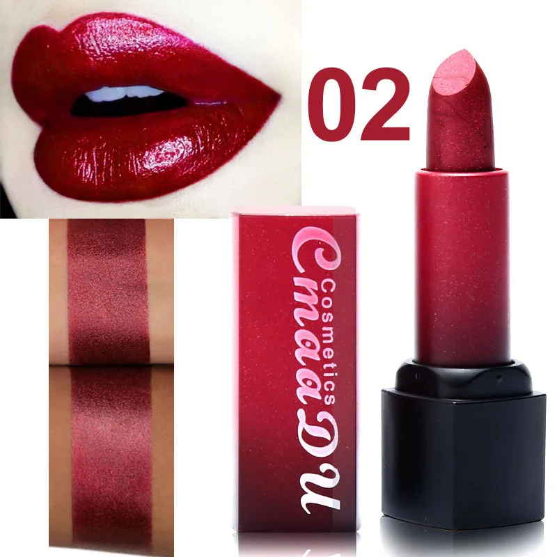 cmaadu metallic solid lipstick diamond glitter lipstick waterproof shinning star stage makeup rouge lapiz labial 4 colors
cmaadu metallic solid lipstick diamond glitter lipstick waterproof shinning star stage makeup rouge lapiz labial 4 colors