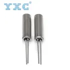 Oscillator Oscillator Manufacturers 3080 32768KHz 12.5pF 10PPM DIP Cylinder Quartz Crystal Oscillator 32.768KHz