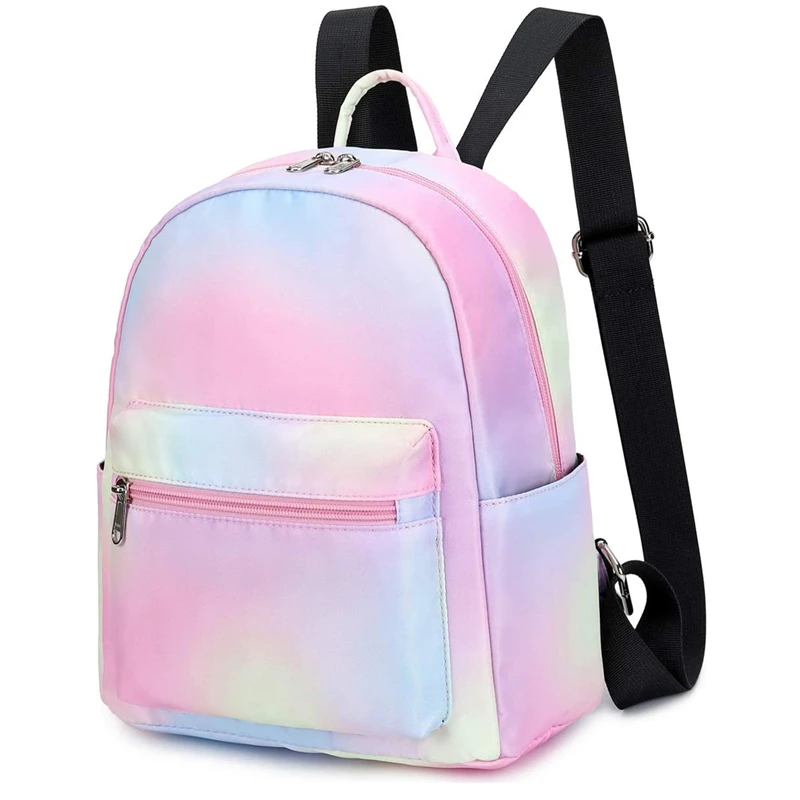 Mini Backpack Girls Teens Cute Rainbow Backpack Purse Casual Travel School Bag, Customized 
Mini Backpack Girls Teens Cute Rainbow Backpack Purse Casual Travel School Bag, Customized