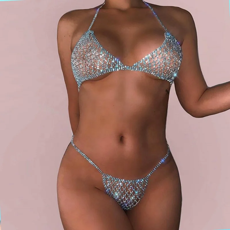 Hot Sell Hollow Out Mesh Sexy Transparent Rhinestone Underwear Set Women Body Jewelry, Silver gold
Hot Sell Hollow Out Mesh Sexy Transparent Rhinestone Underwear Set Women Body Jewelry, Silver gold