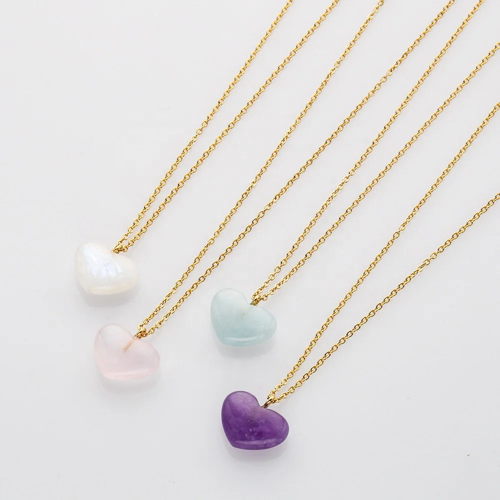 Valentines day gift 925 Silver rainbow moonstone healing crystal Heart necklaces for women
Valentines day gift 925 Silver rainbow moonstone healing crystal Heart necklaces for women
