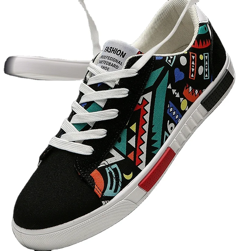 2020 Wholesale Summer Korean Fashion Breathable Shoes Casual Canvas Shoes Men, Black and white/colorful
2020 Wholesale Summer Korean Fashion Breathable Shoes Casual Canvas Shoes Men, Black and white/colorful