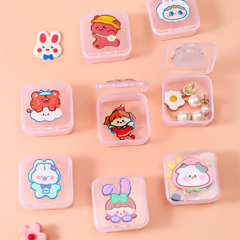 Cartoon jewelry boxes girl earrings earrings hair accessories finishing plastic small ins box jewelry packaging box
Cartoon jewelry boxes girl earrings earrings hair accessories finishing plastic small ins box jewelry packaging box