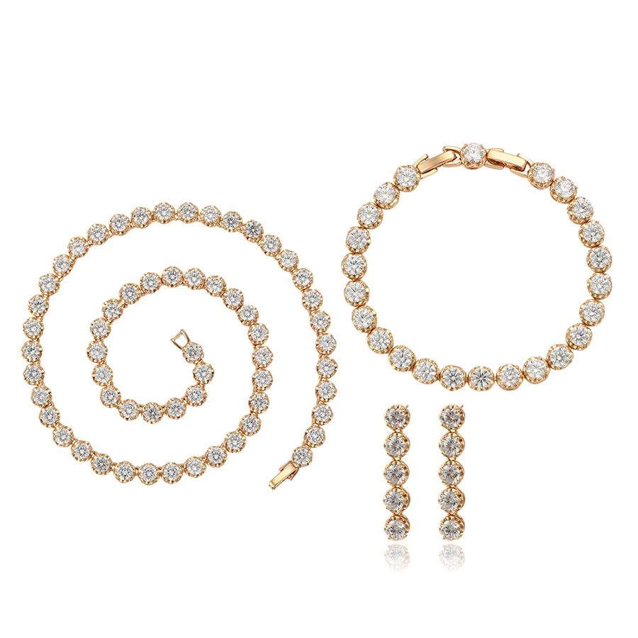 65632 Xuping wholesale fashion Fashion rainbow stone distribution of jewelry sets earring jewelry+sets
65632 Xuping wholesale fashion Fashion rainbow stone distribution of jewelry sets earring jewelry+sets