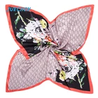 Elegance Wholesale Cheap Silk Satin Feel Square Hijab Scarf Tudung Vietnam India Scarf