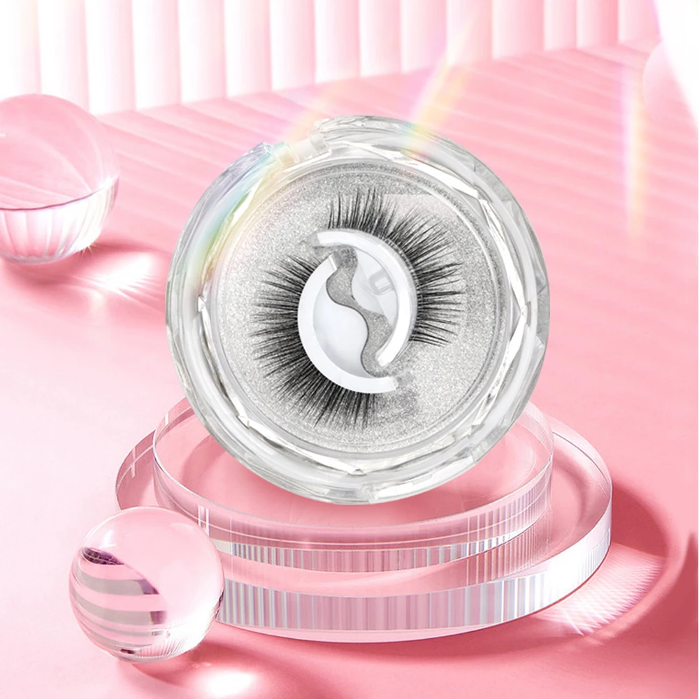 sp New Arrival No Glue Eyelashes 3D Self Adhesive full strip False Lashes with acrylic box, Natural black color
sp New Arrival No Glue Eyelashes 3D Self Adhesive full strip False Lashes with acrylic box, Natural black color