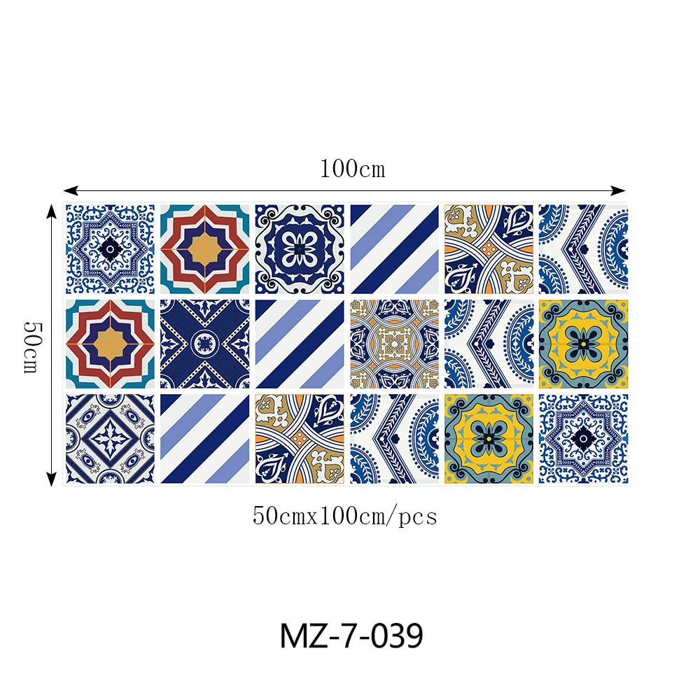 European Style Tile Sticker Kitchen Bathroom Decor Waterproof Oil-proof Wall Stickers
European Style Tile Sticker Kitchen Bathroom Decor Waterproof Oil-proof Wall Stickers