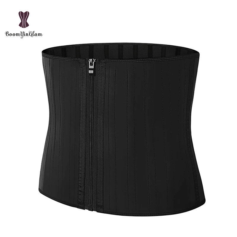 Adjustable 7 or 25 Steel Bones Zipper Latex Gaines Women Corselet 100% Rubber Latex Girdles With Colombians Label, Black
Adjustable 7 or 25 Steel Bones Zipper Latex Gaines Women Corselet 100% Rubber Latex Girdles With Colombians Label, Black