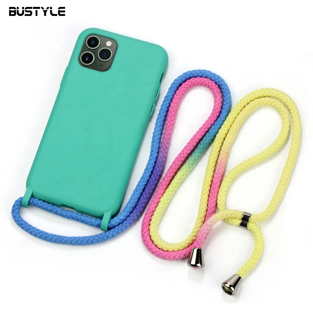 New 100% Eco-friendly Full Degradable Phone Case for iPhone 13 Pro Max Lanyard Sling Cord Hanging Crossbody Rope for iPhone Case
New 100% Eco-friendly Full Degradable Phone Case for iPhone 13 Pro Max Lanyard Sling Cord Hanging Crossbody Rope for iPhone Case