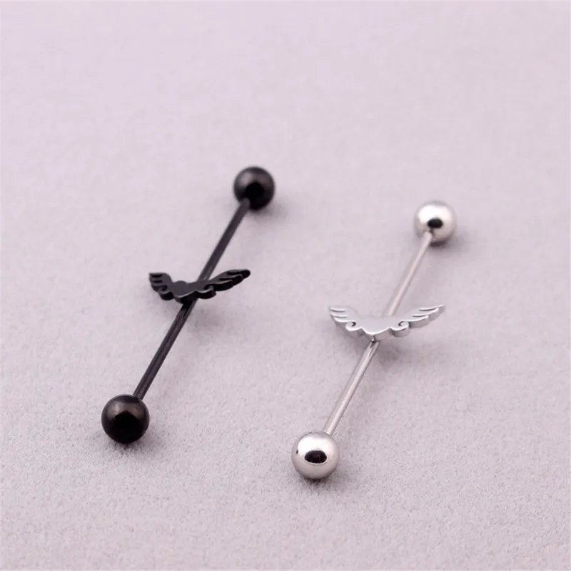 personalized wings hypoallergenic titanium steel tide female earrings long ear bone nails wholesale cartilage nails
personalized wings hypoallergenic titanium steel tide female earrings long ear bone nails wholesale cartilage nails