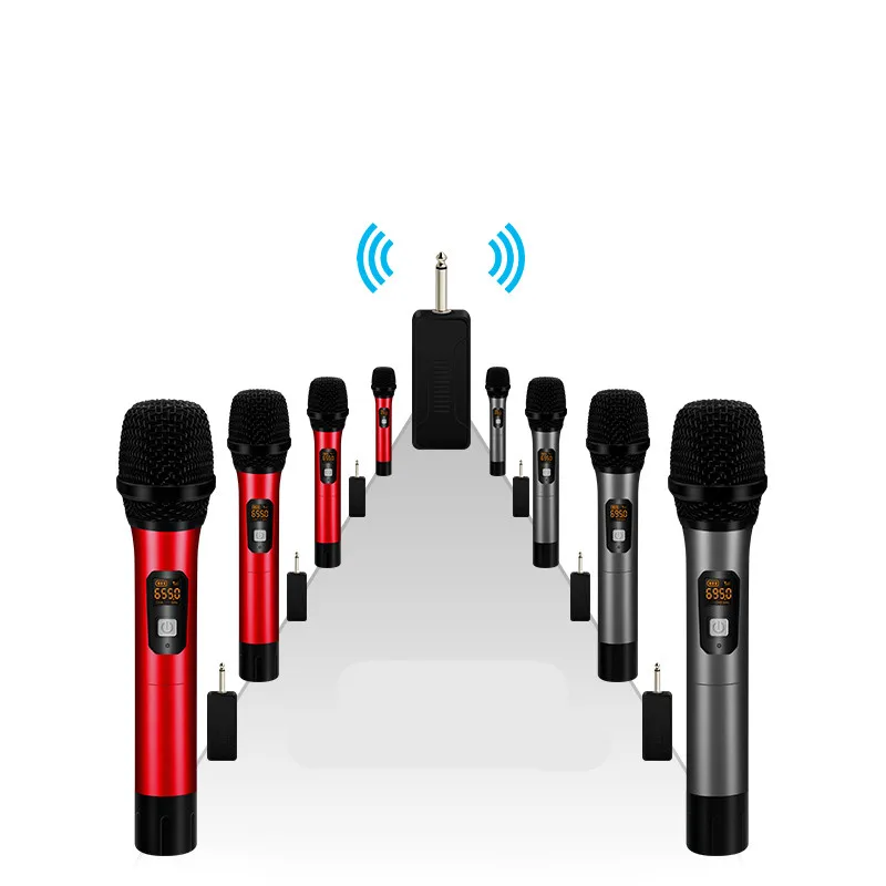 Xiexunda wireless karaoke microphone professional use for speach interview party gathering reliable UHF technology
Xiexunda wireless karaoke microphone professional use for speach interview party gathering reliable UHF technology