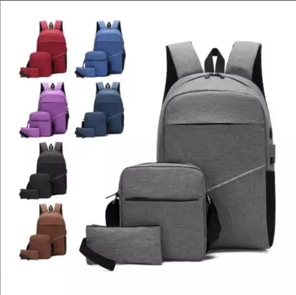 Hot Sale Cheap Multifunction 3 Pieces Leisure Business Travel Waterproof Laptop Backpack
Hot Sale Cheap Multifunction 3 Pieces Leisure Business Travel Waterproof Laptop Backpack
