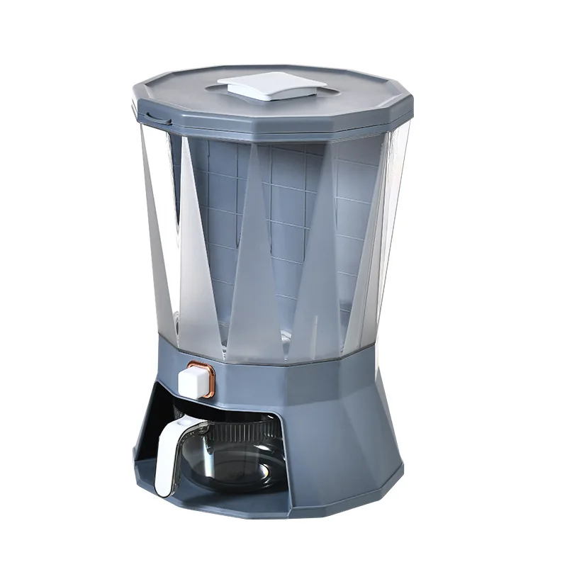 Hot Selling Grain Storage Container Cereal Dispenser Large Capacity Plastic Rotating Rice Dispenser, Grey/green
Hot Selling Grain Storage Container Cereal Dispenser Large Capacity Plastic Rotating Rice Dispenser, Grey/green