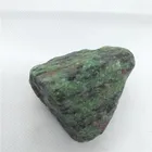Wholesale Natural semi precious stone Epidote Ruby Crystal Tumbled Gemstone For Raw material Sale