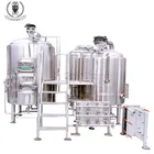 Small Micro Beer Brewing Equipment China 3bbl 5bbl 7bbl Turnkey Project Of Brewery
