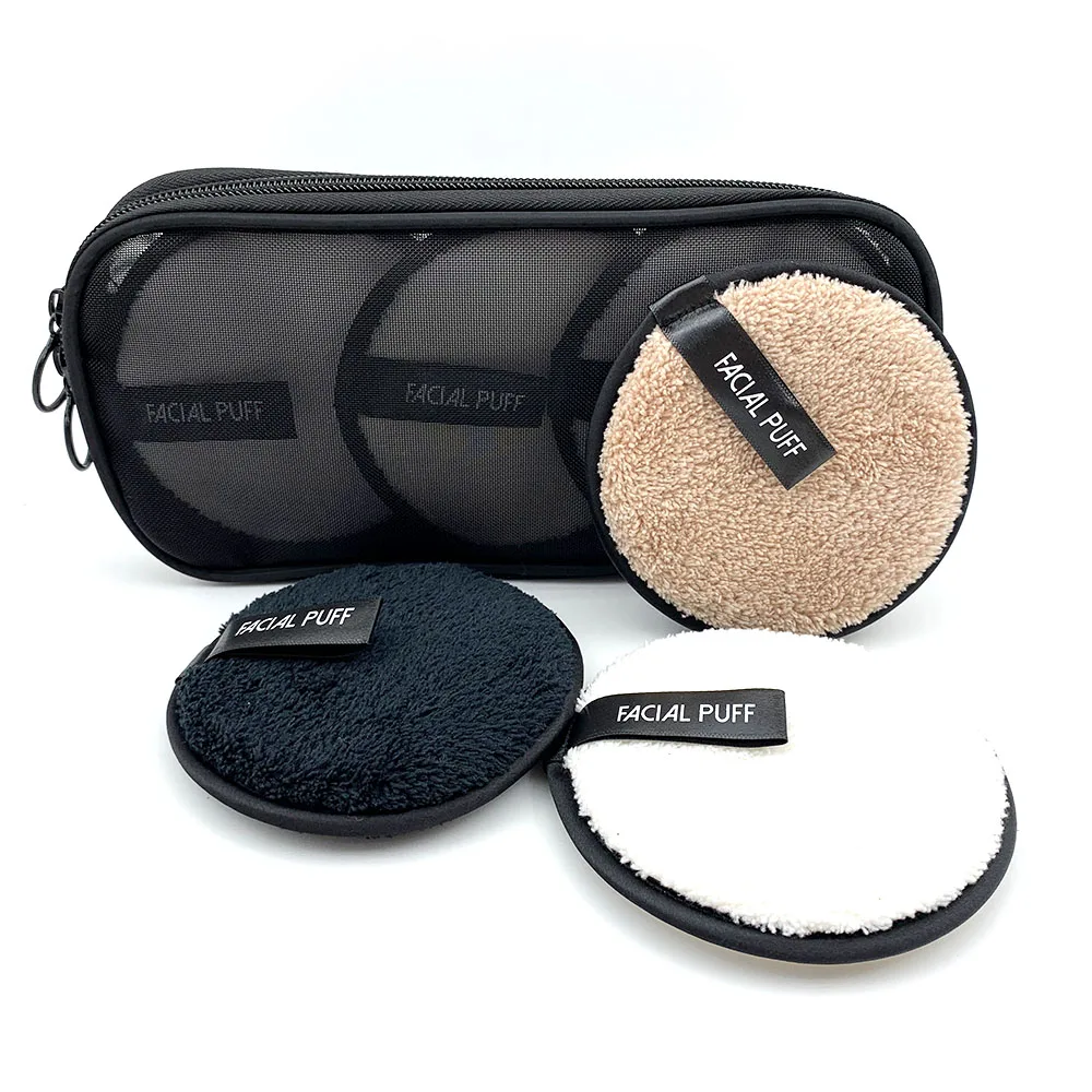 Microfiber Makeup Cleaning Puff Private Label Makeup Remover Pad With Cosmetic Bag, Black, pink, grey, white, violet
Microfiber Makeup Cleaning Puff Private Label Makeup Remover Pad With Cosmetic Bag, Black, pink, grey, white, violet