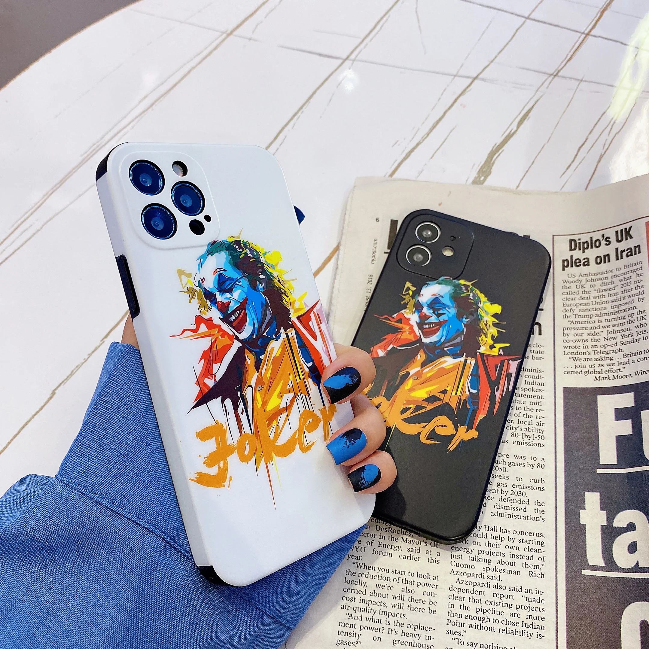 For iPhone X Xs 7 8 Plus 11 Pro Max 3D Cute Cartoon Joker IMD Textured Slippy Phone Case
For iPhone X Xs 7 8 Plus 11 Pro Max 3D Cute Cartoon Joker IMD Textured Slippy Phone Case