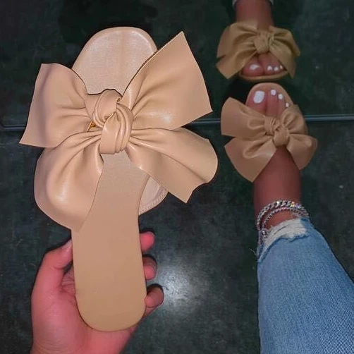 Dropshipping Street Casual Beach Slippers Ladies Large Size Bowknot Square Head Pure Color Breathable Sandals Slippers Women
Dropshipping Street Casual Beach Slippers Ladies Large Size Bowknot Square Head Pure Color Breathable Sandals Slippers Women