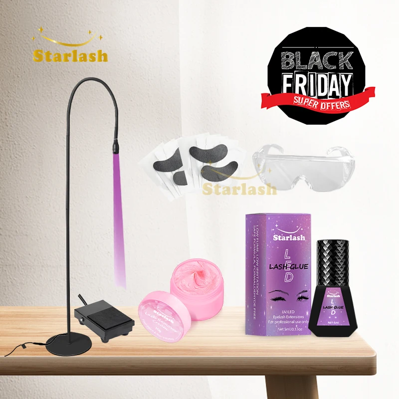 Free shipping Black Friday Super Sale Premium LED eyelash extensions kit LED lamp for lash with UV lash glue
Free shipping Black Friday Super Sale Premium LED eyelash extensions kit LED lamp for lash with UV lash glue
